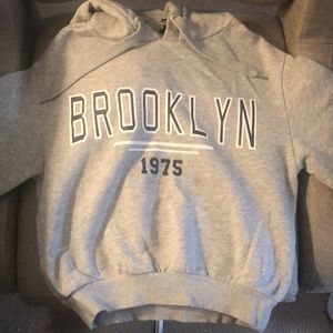 Brooklyn cropped sweatshirt